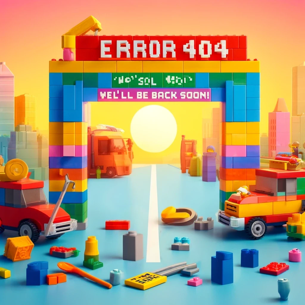 Error Page - We’ll be back soon